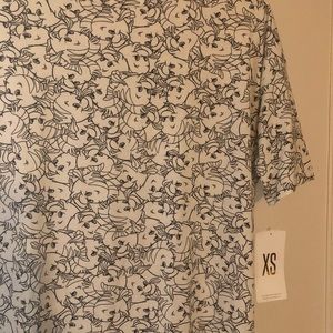 Lularoe Disney Flounder Irma XS